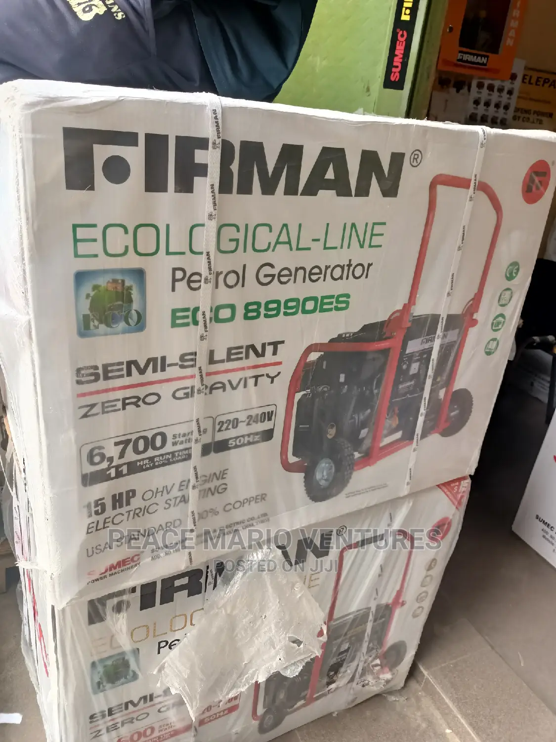 Original Sumec Firman Generator 6.5kva