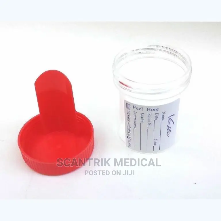 Portable Container Sterile Sample Specimen Cup Bottle