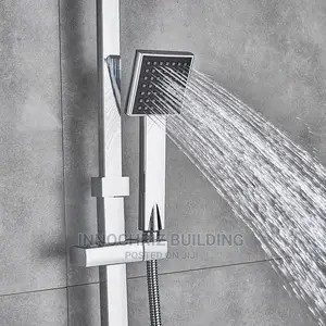 Chrome Square Shower