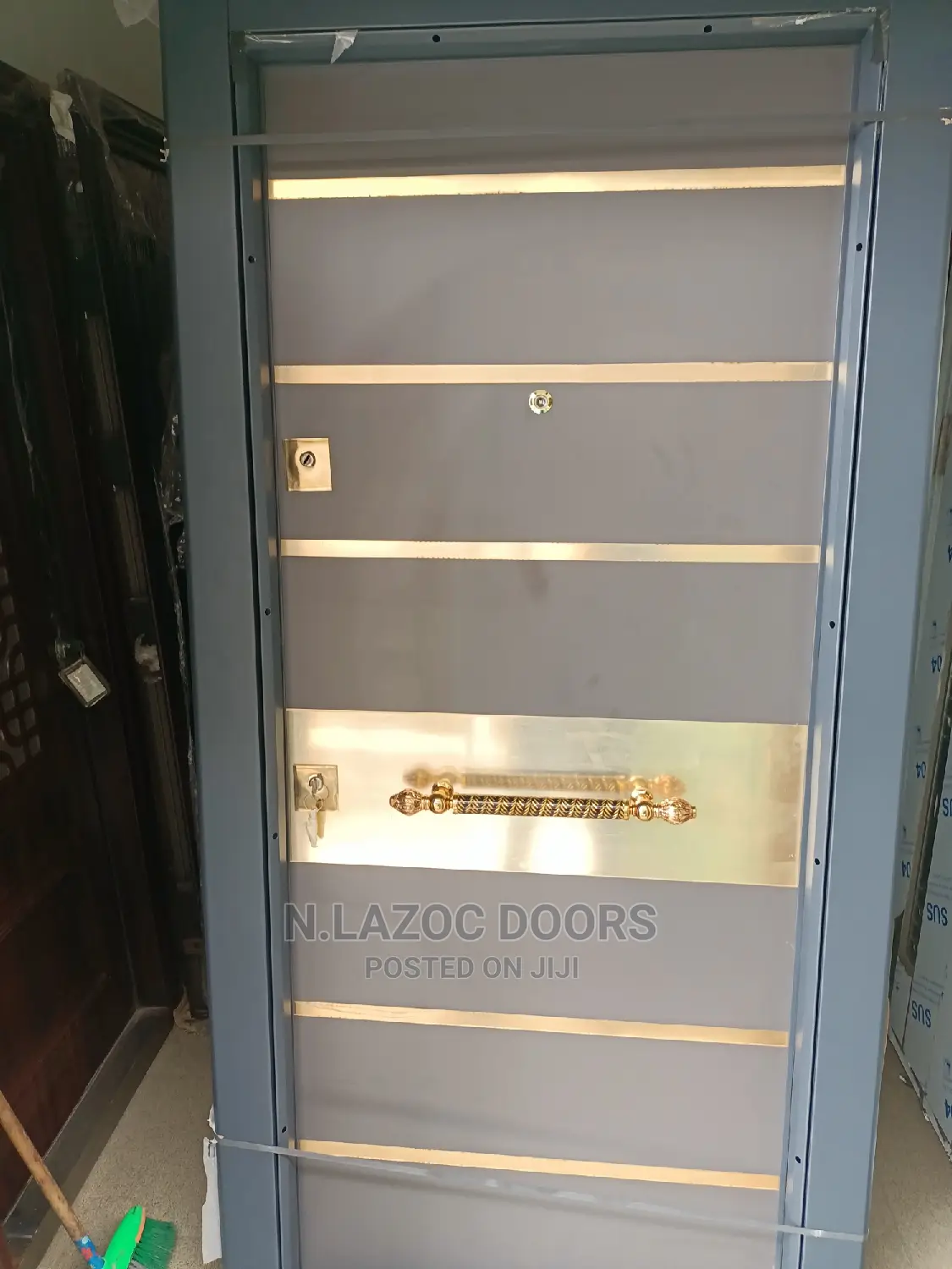 Gold Chrome Luxury Door