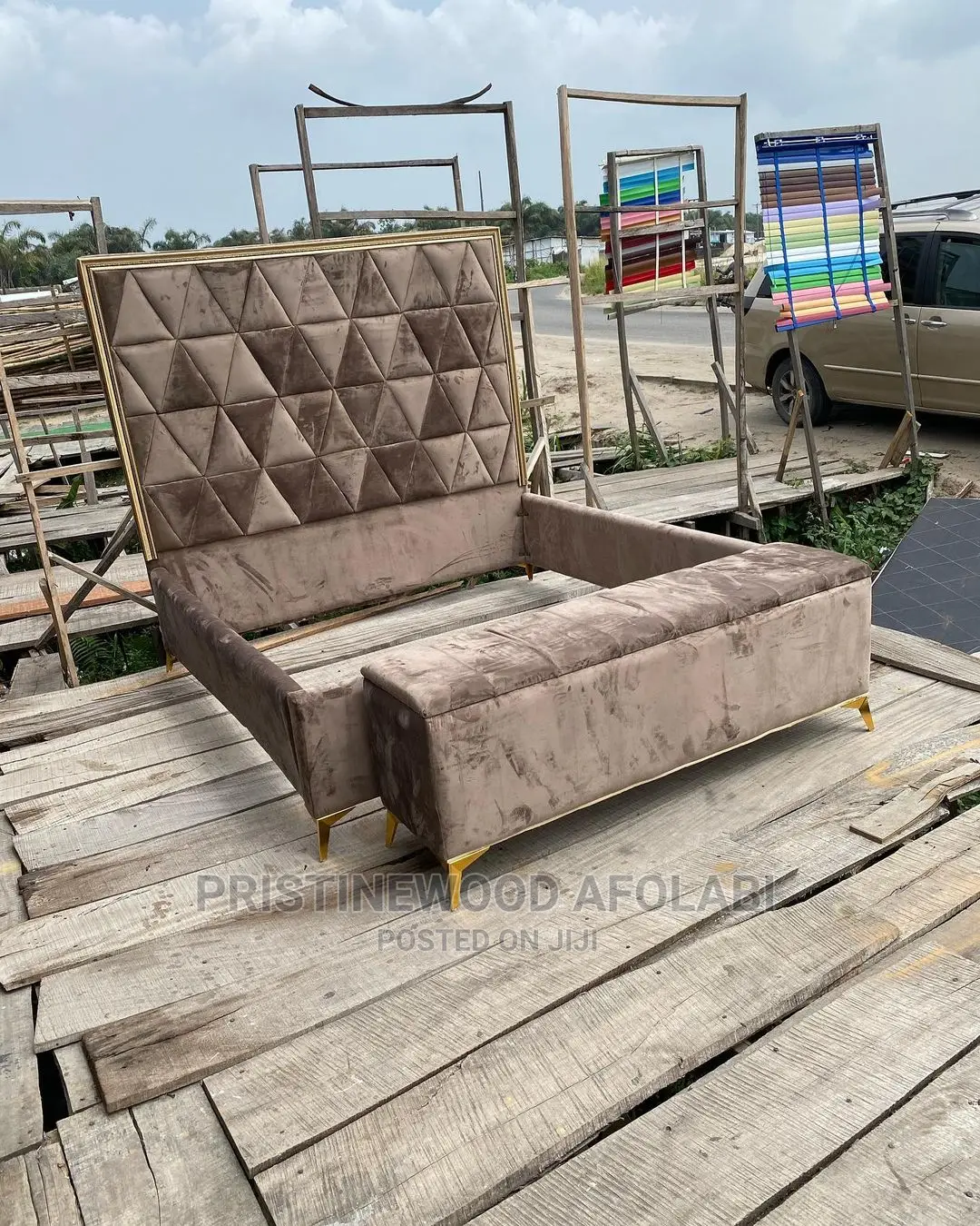 Bedframe by Pristine Wood Design