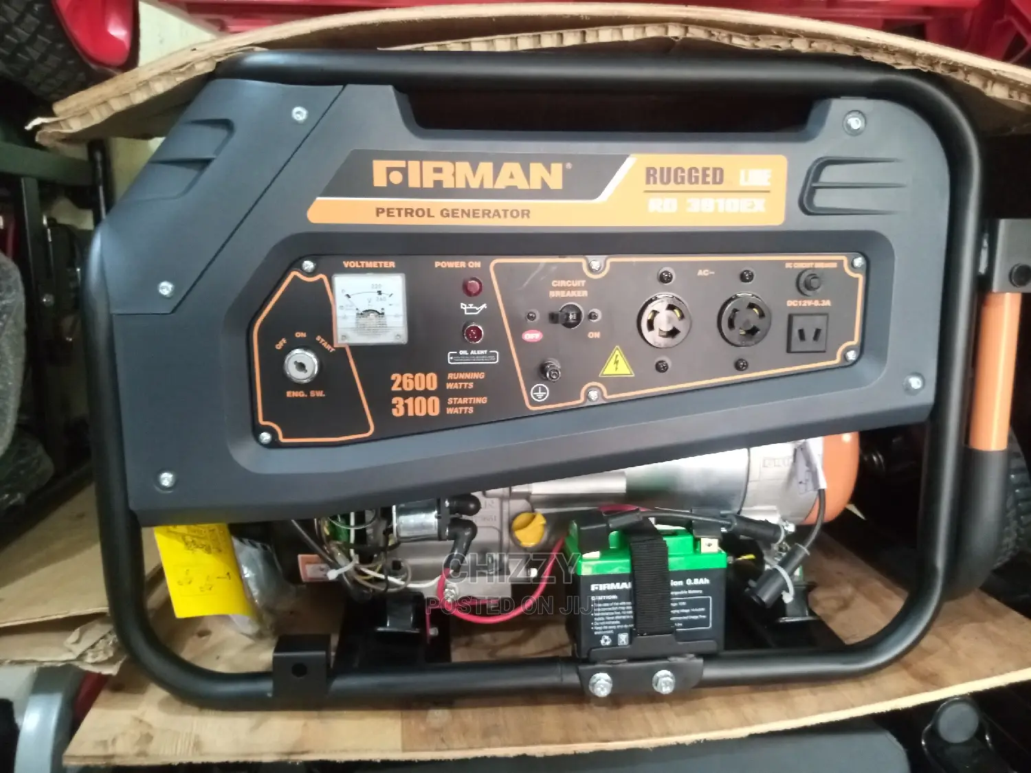 Firman Generator 100%Copper Wire 3.1kva