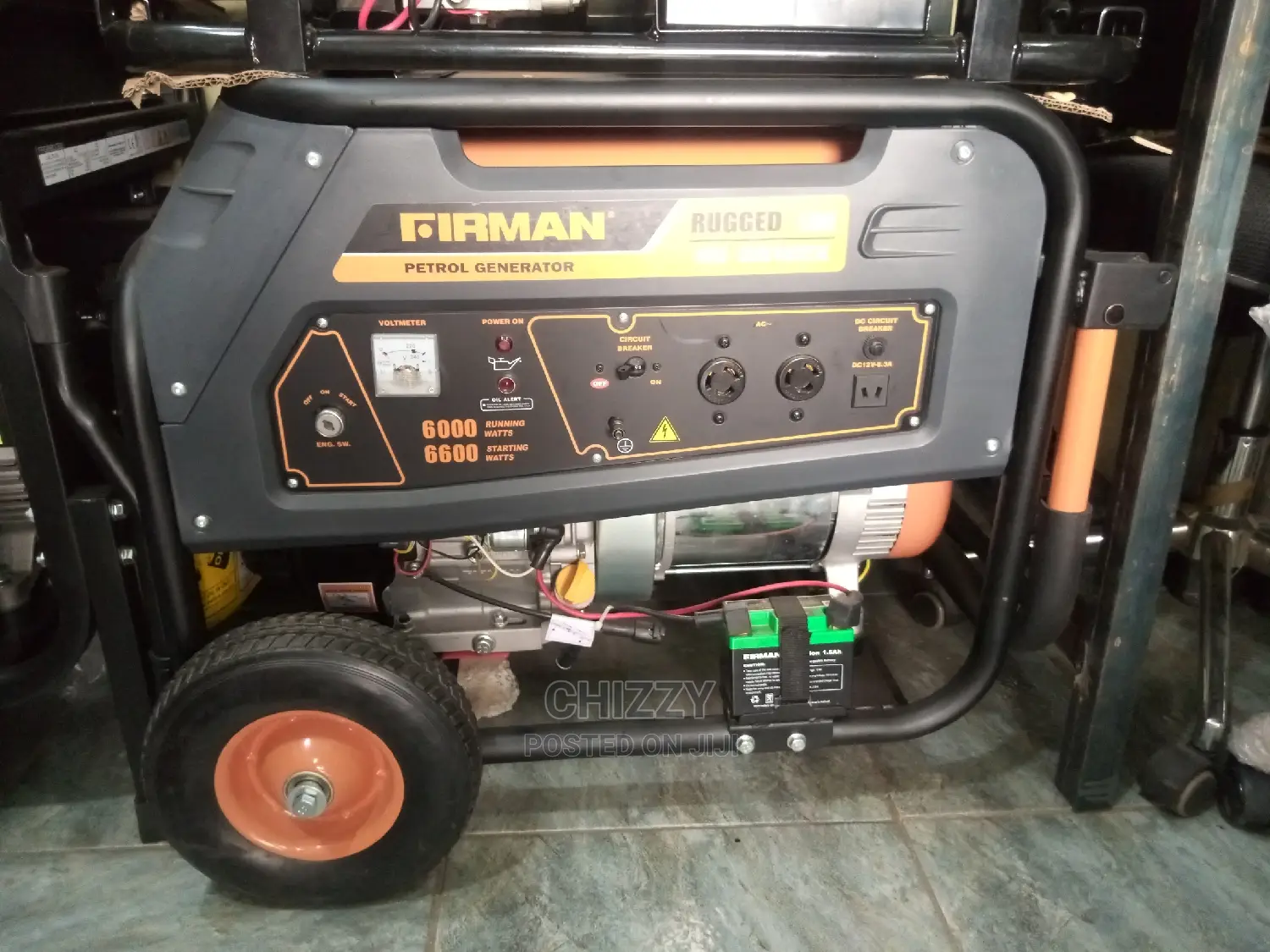 Firman Generator 100%Copper Wire 6.6kva
