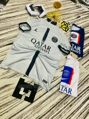 Photo - PSG Jersey- Home - Away and Third Kits