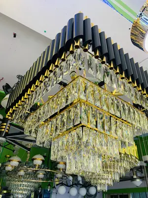 LED BIG Crystal Chandelier Light Dubai Many Design Available