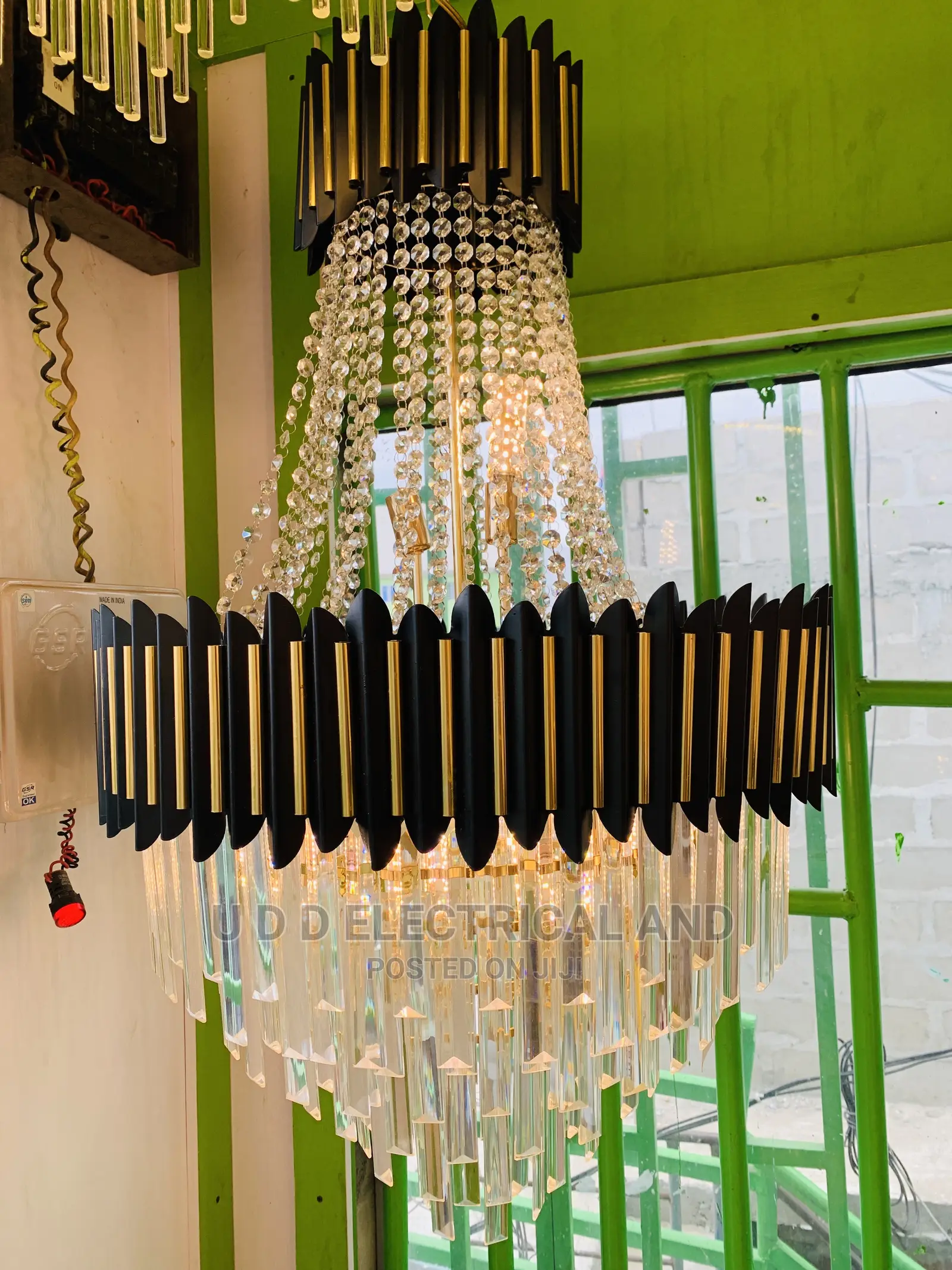 Modem LED Crystal Chandelier Dubai Light