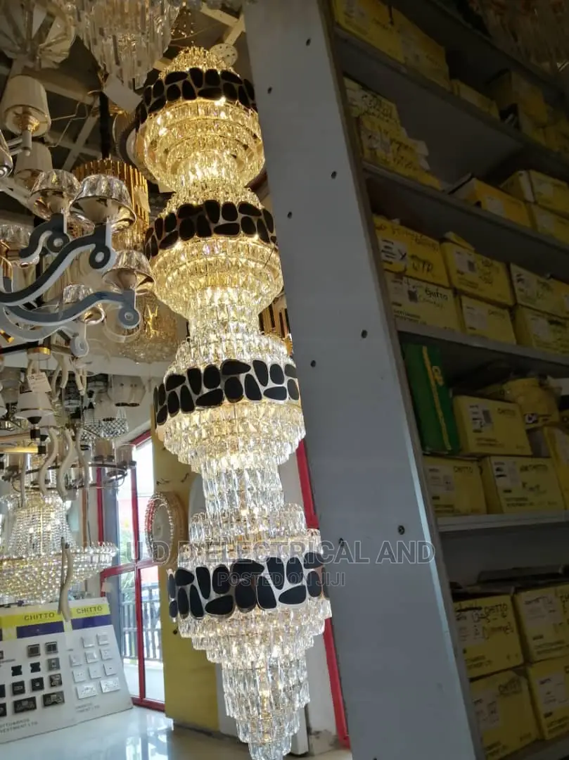 Modem LED 12ft Crystal Chandelier By1200 Dubai Light