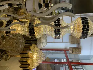 Modem LED 12ft Crystal Chandelier By1200 Dubai Light