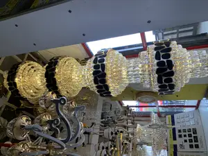 Modem LED 12ft Crystal Chandelier By1200 Dubai Light