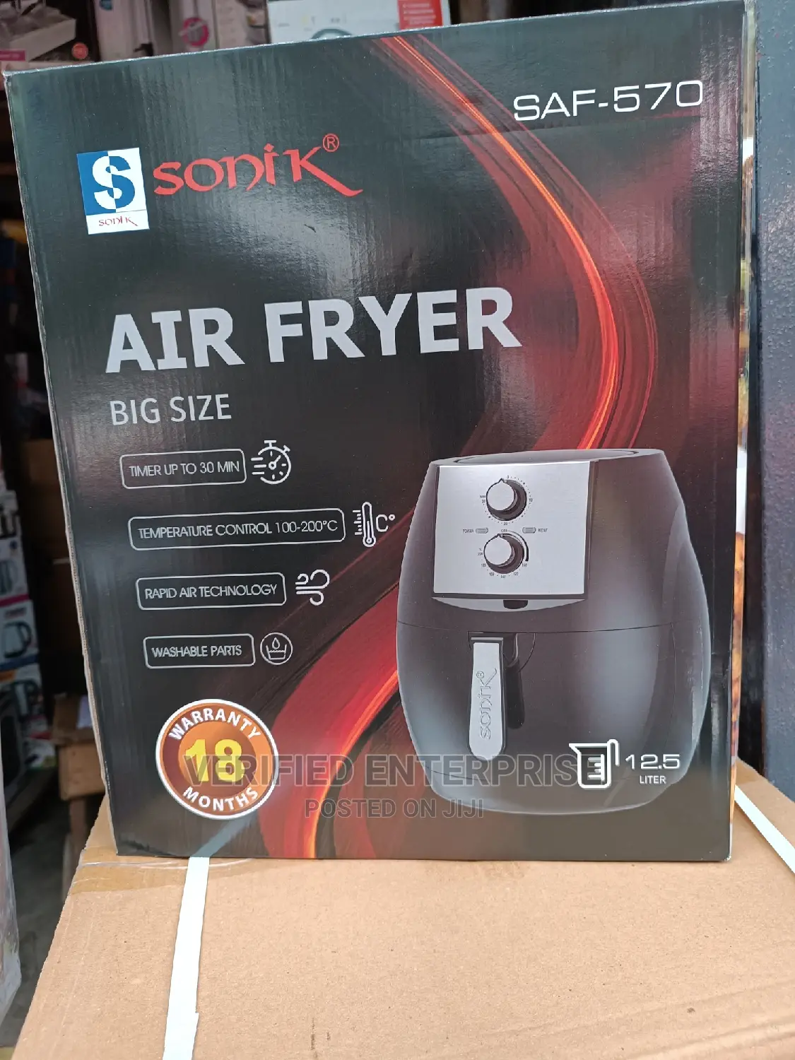 Sonik Airfryer - 12.5L