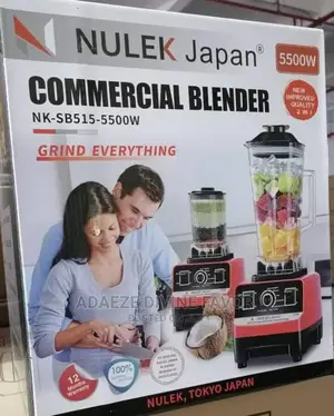 Nulek Japan Commercial Blender 5500W