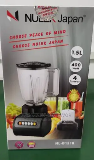 Nulek Japan 1.5L Quality Blender