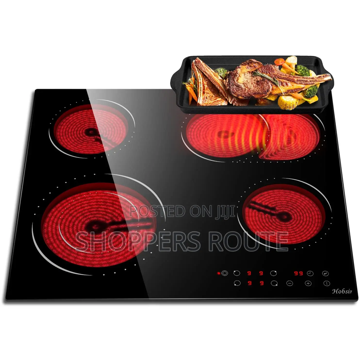 Sharp 4 Zones Built -In Electric Ceramic Hob/Cooker