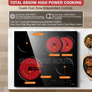 Sharp 4 Zones Built -In Electric Ceramic Hob/Cooker