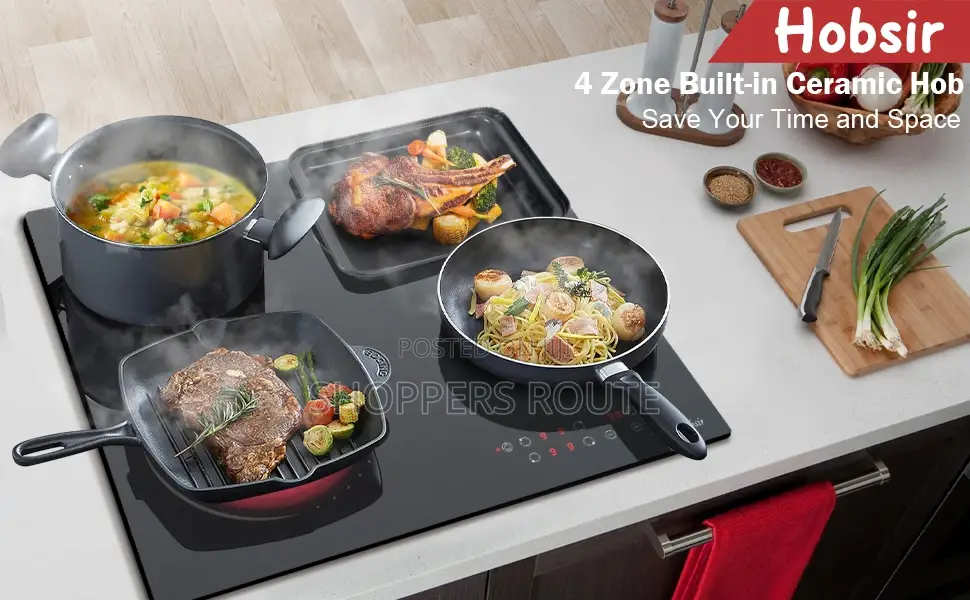 Sharp 4 Zones Built -In Electric Ceramic Hob/Cooker
