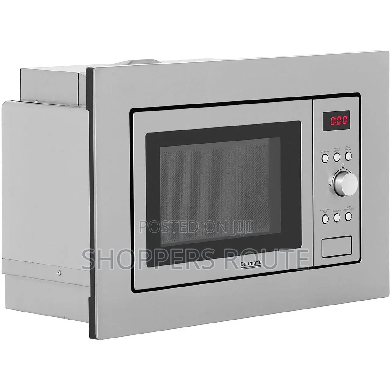 Baumatic Built in Microwave - Stainless Steel.