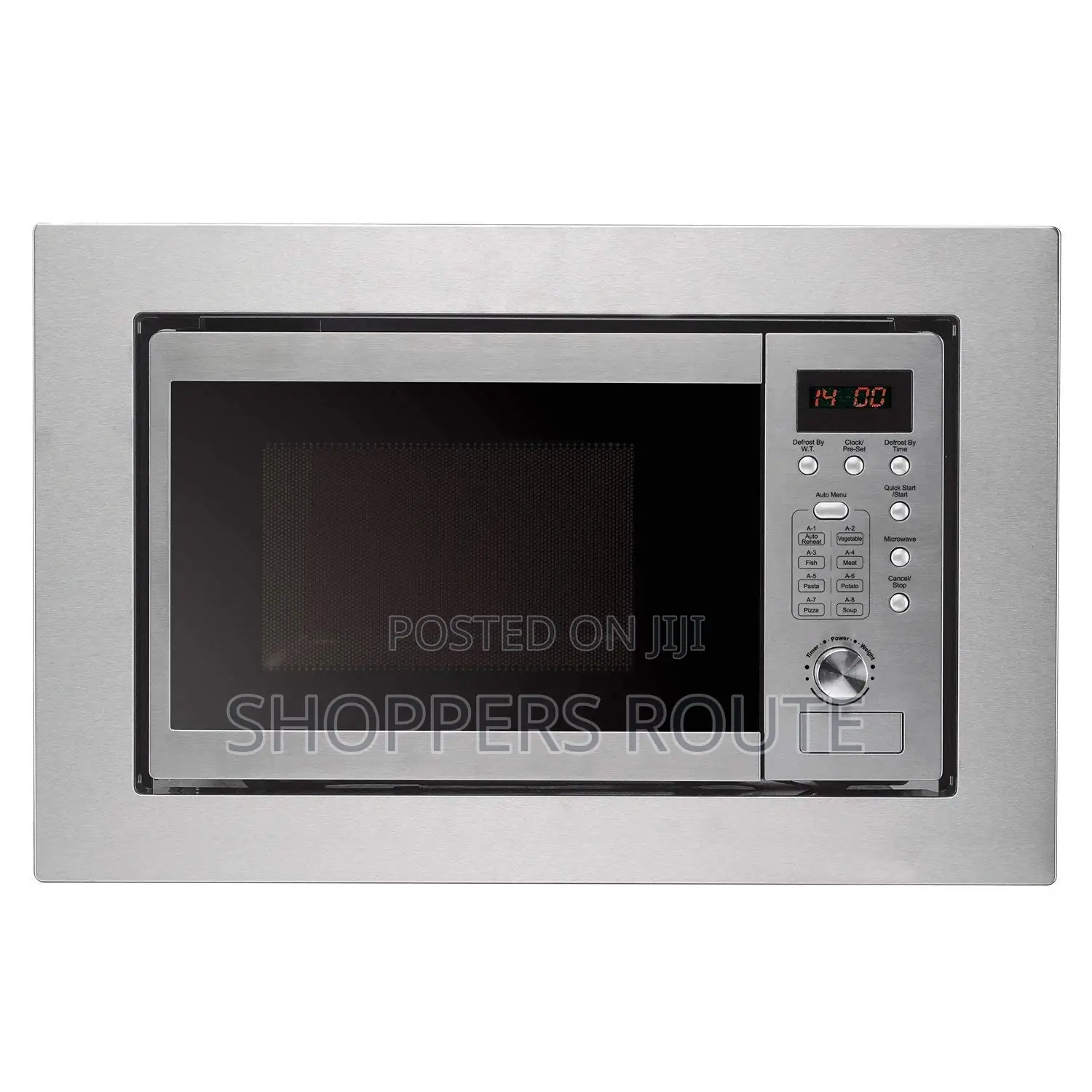 Baumatic Italian Built-In 20L Stainless Steel Microwave