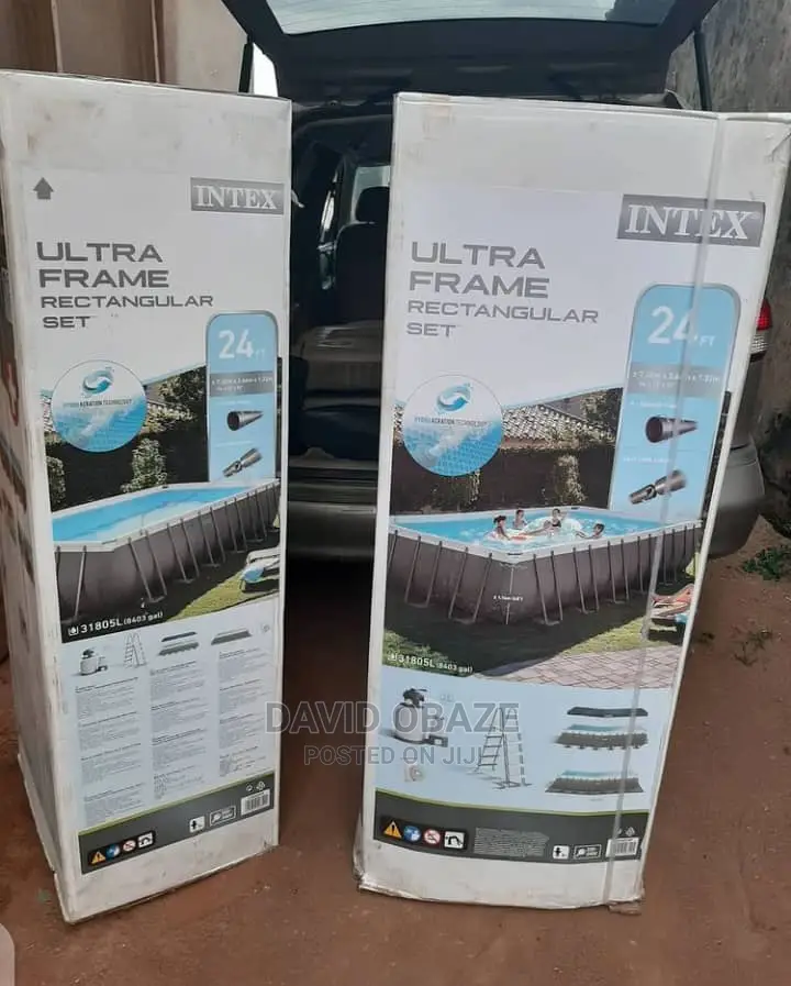 24FT Intex Pool, With Ladder
