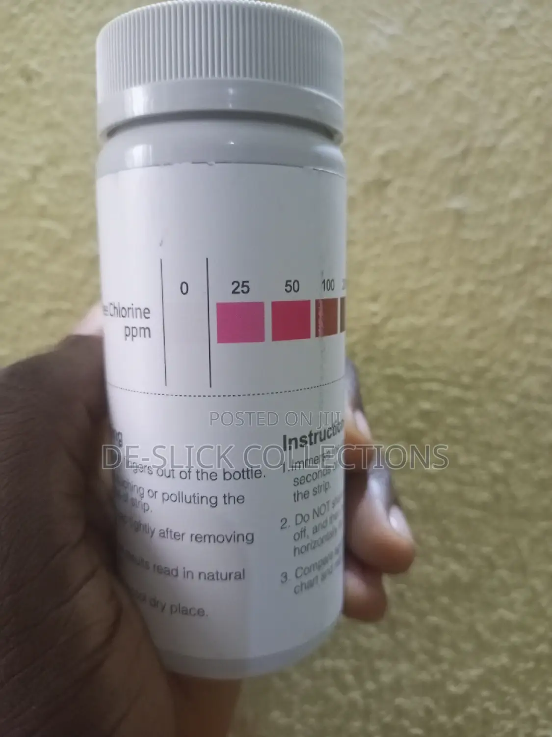 Free Chlorine Test Strip