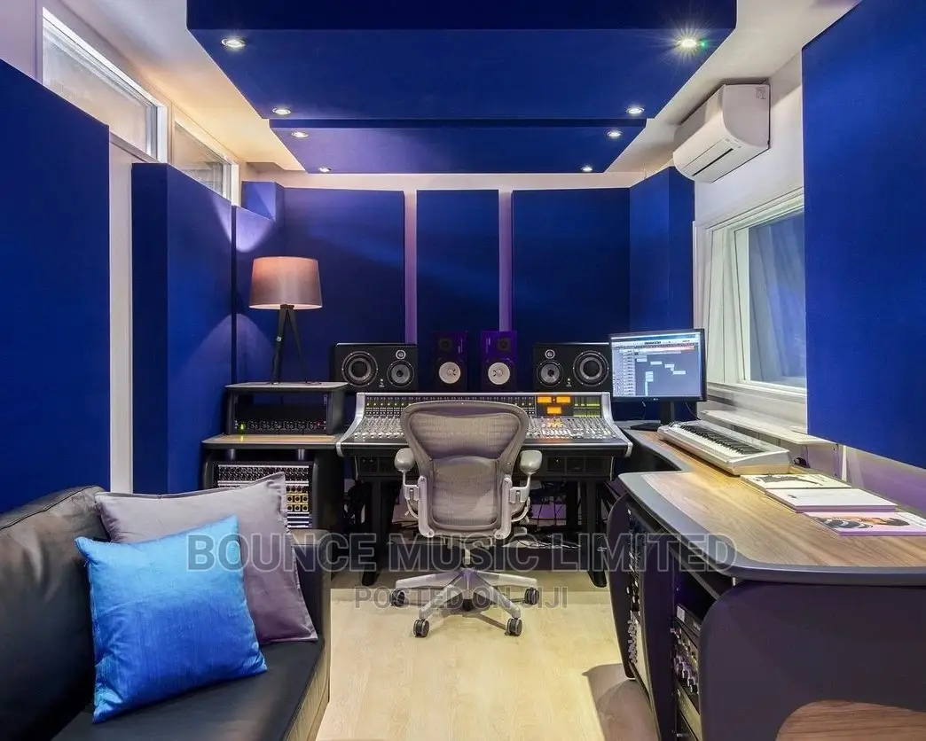 Acoustic. Studio Padding and Installation