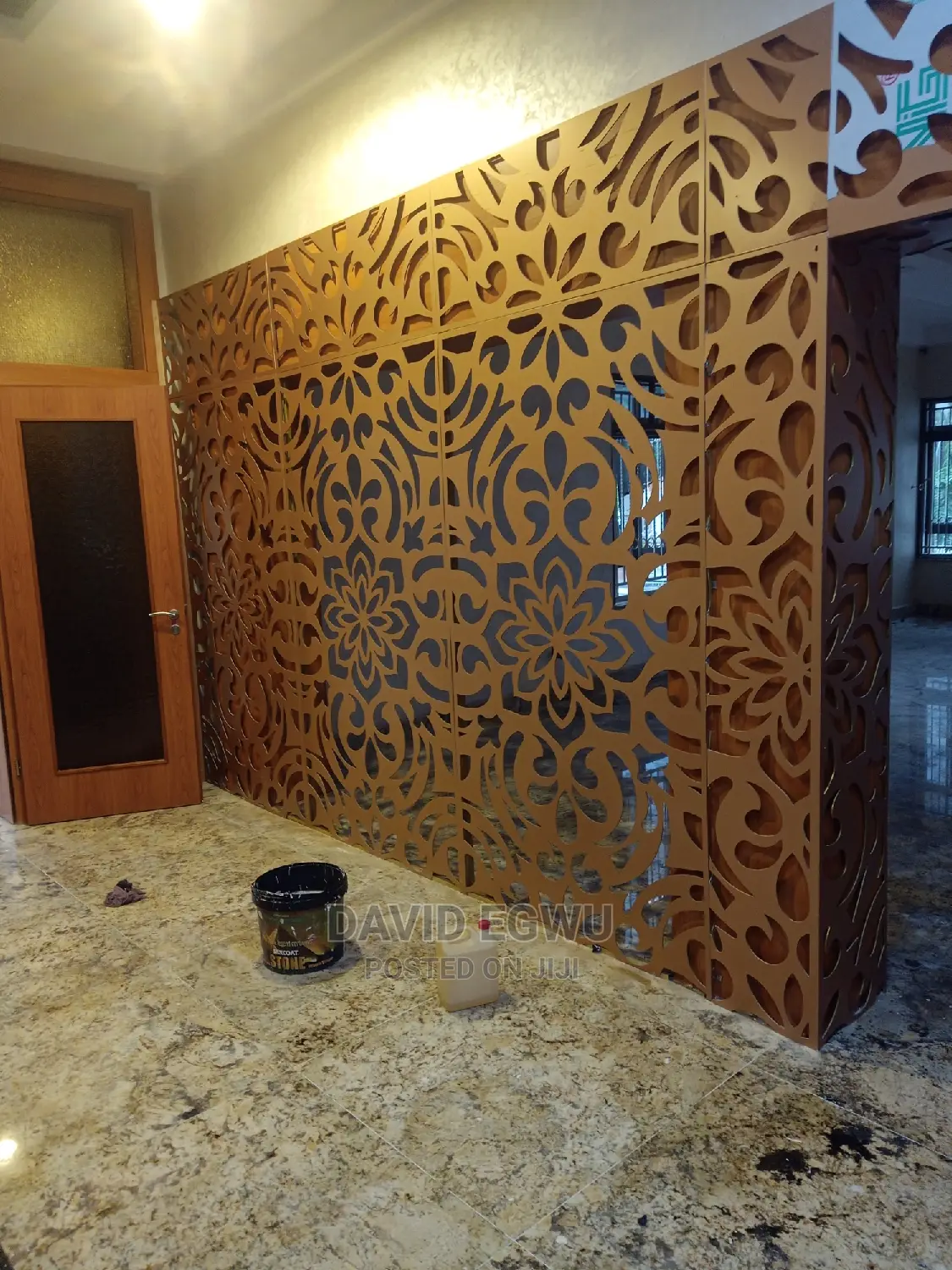 Laser Cut Design Partitions