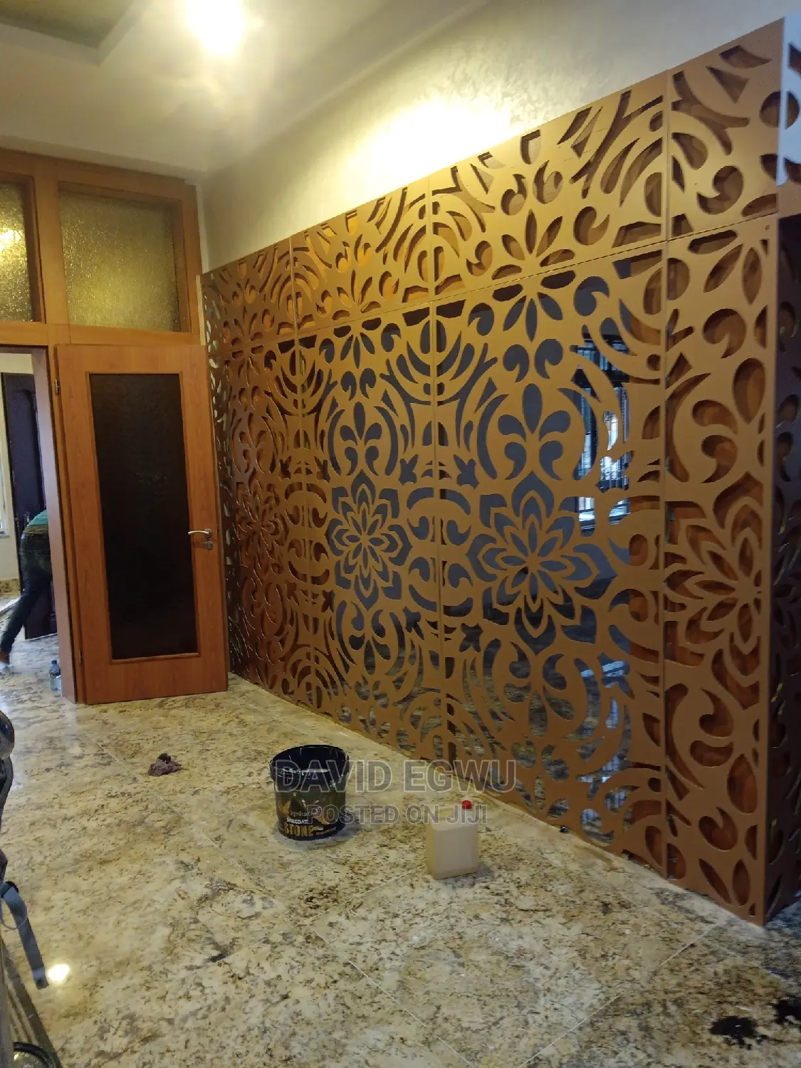 Laser Cut Design Partitions