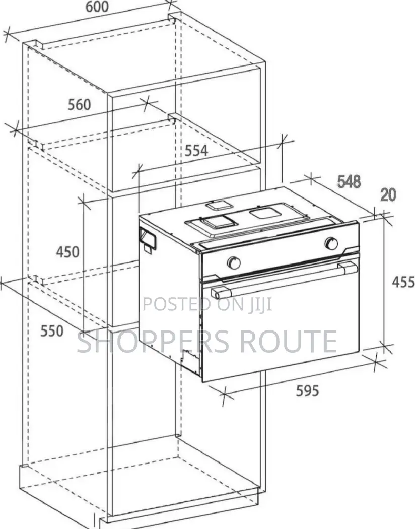 Candy Built-in Combination Microwave and Oven. 44 Litres.