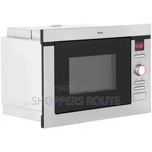 Amica 25L Built-In Microwave With Grill - Stainless Steel