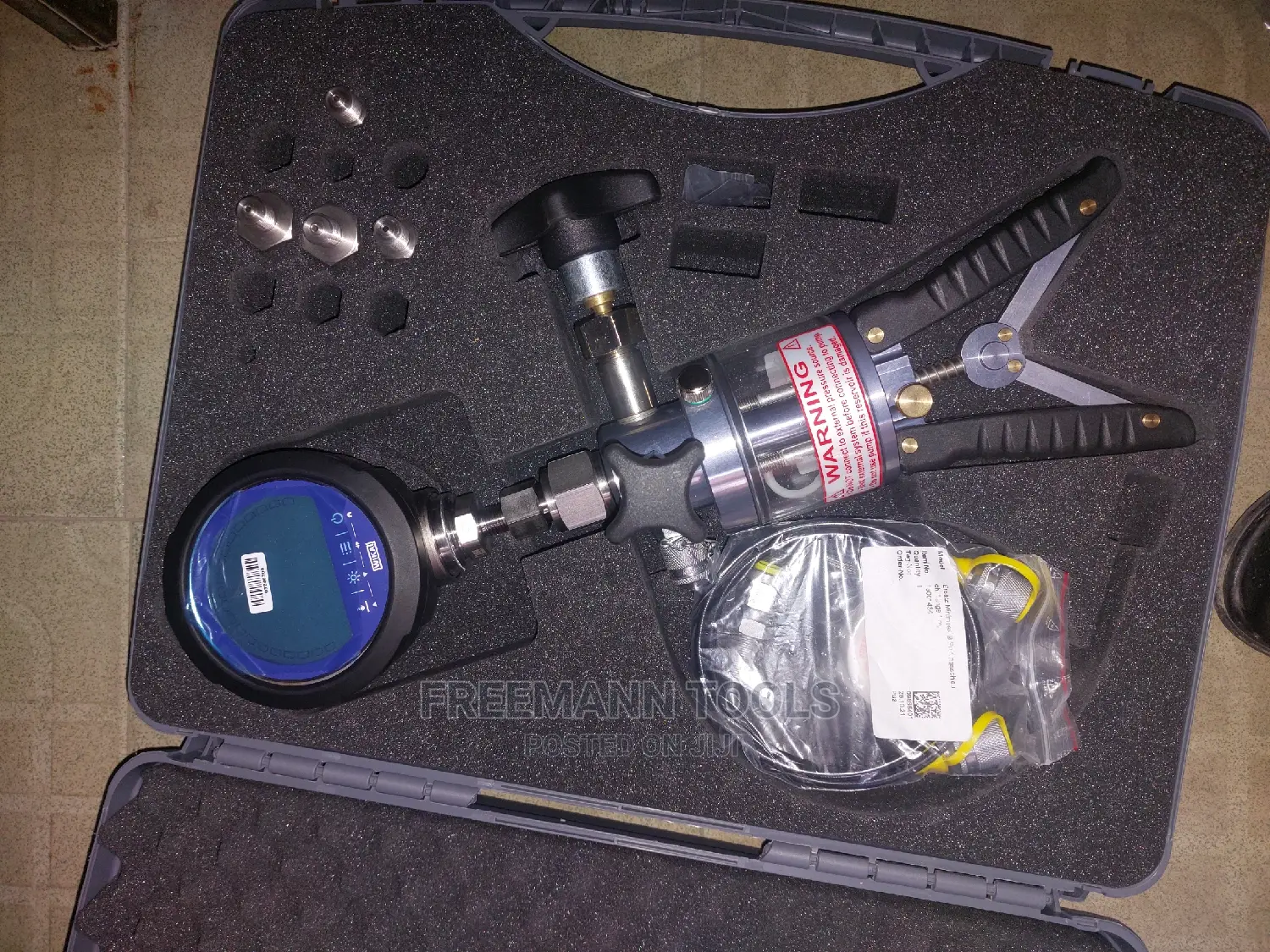WIKA Hydraulic Hand Test Pump