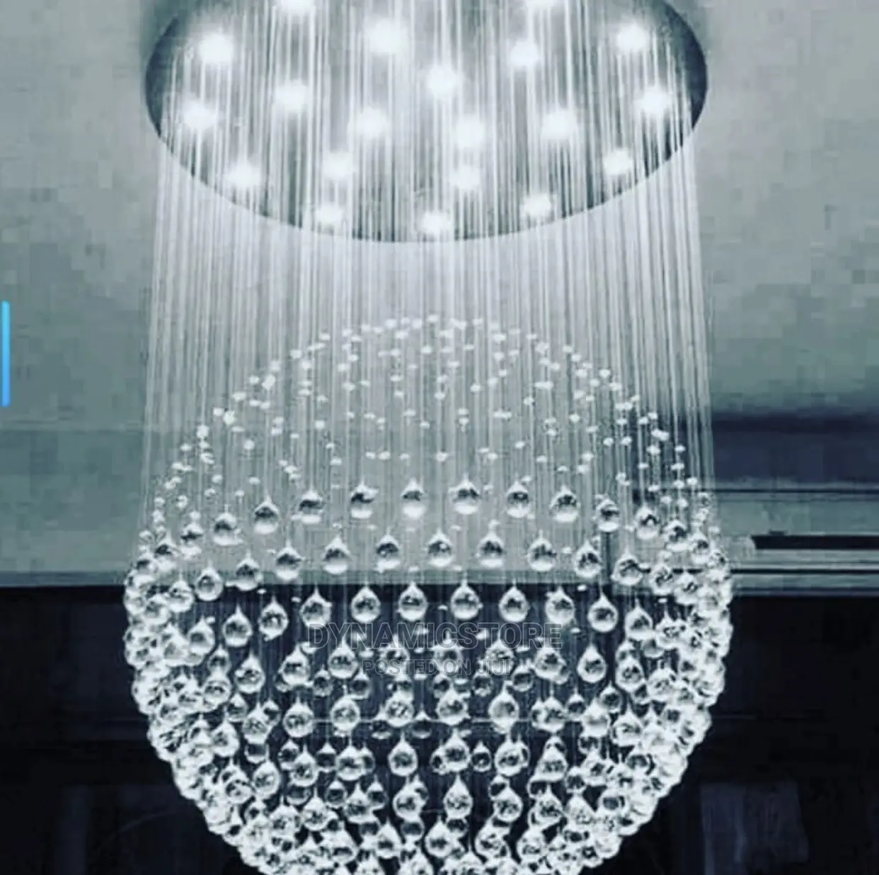 Crystal Dropping Chandelier