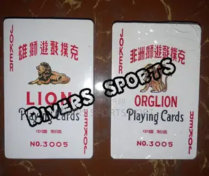 Lion 3005 Playing Card. Poker Card
