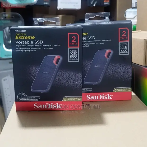 SanDisk Extreme 2TB ポータブルSSD