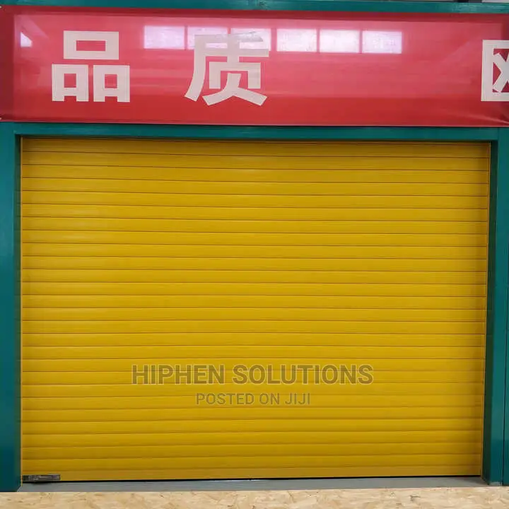 Easy to Use Electric Motorized Roller Shutter Door