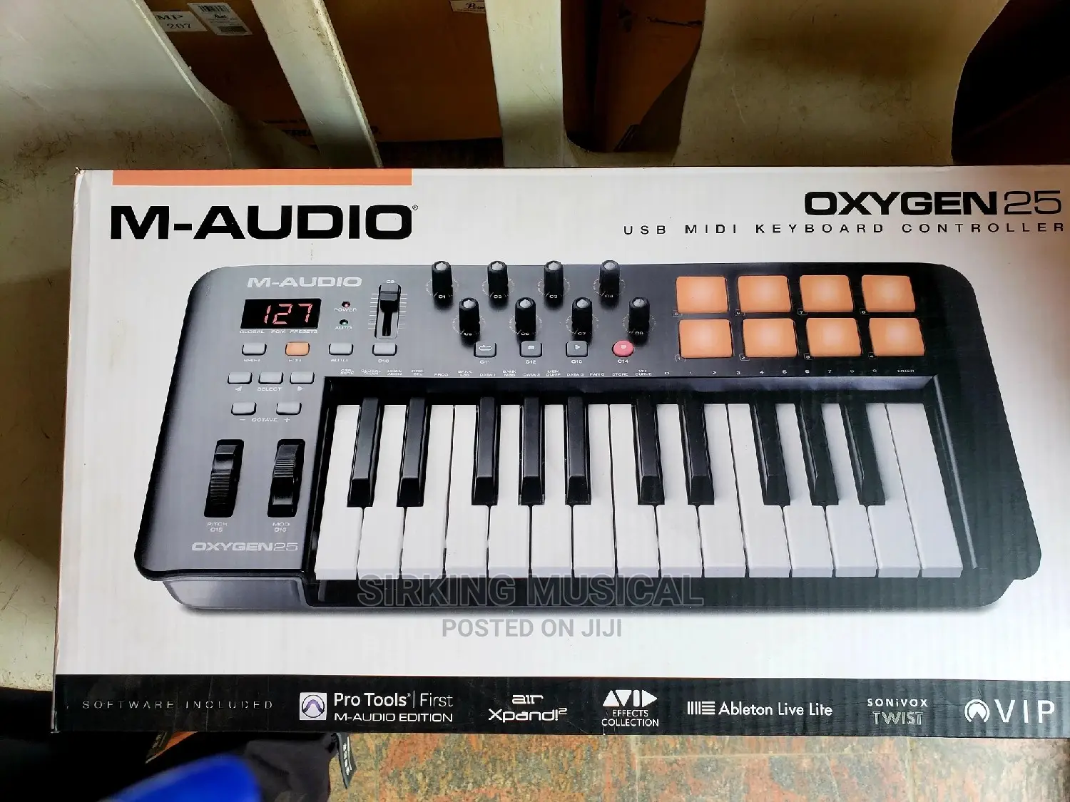 M Audio Oxygen 25 - USB MIDI Keyboard Controller