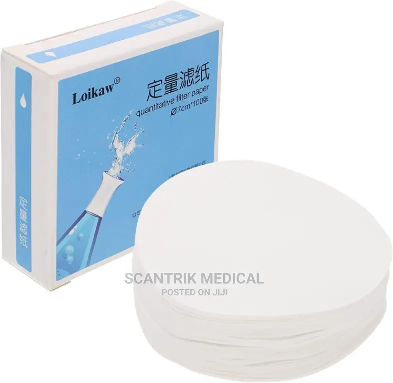 7cm Medium Filter Paper Laboratory Filter Paper