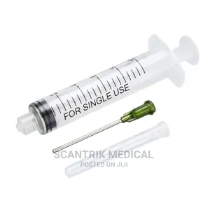 Disposable Syringe and Needle - 10ml/10mn-100pieces