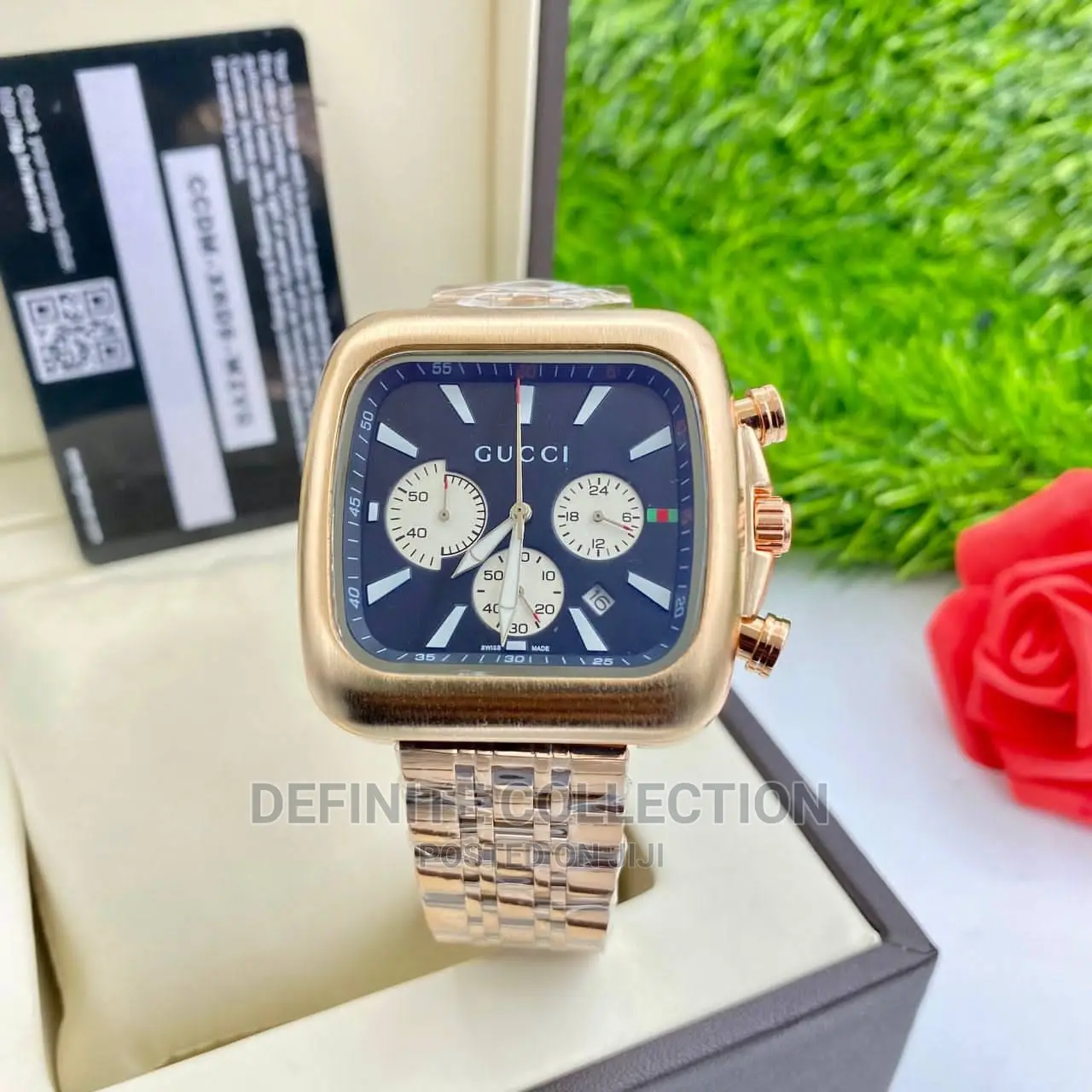 Gucci Chronographic Cooperate Wristwatch