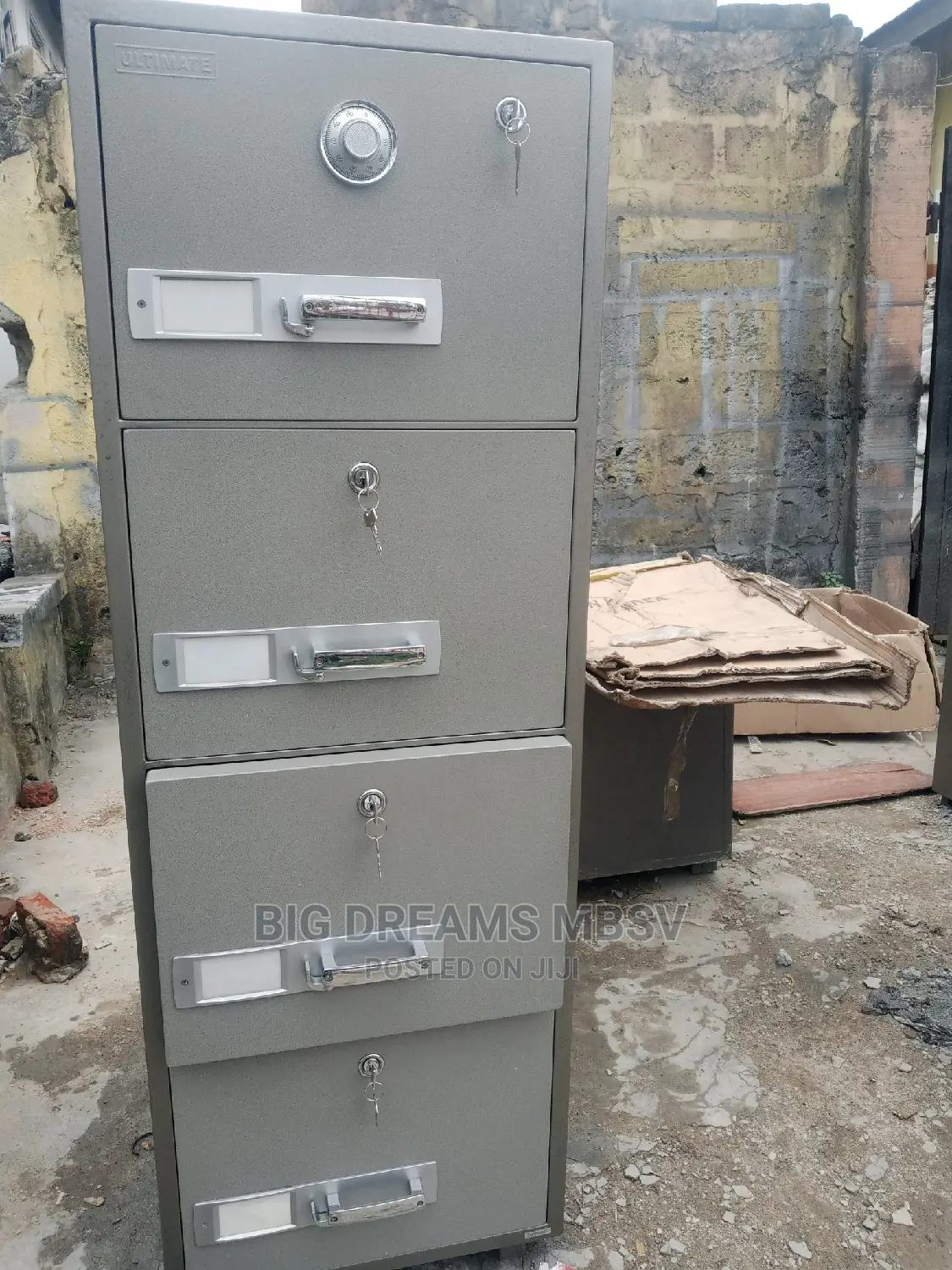 Chrom 4 Door Fireproof Safe