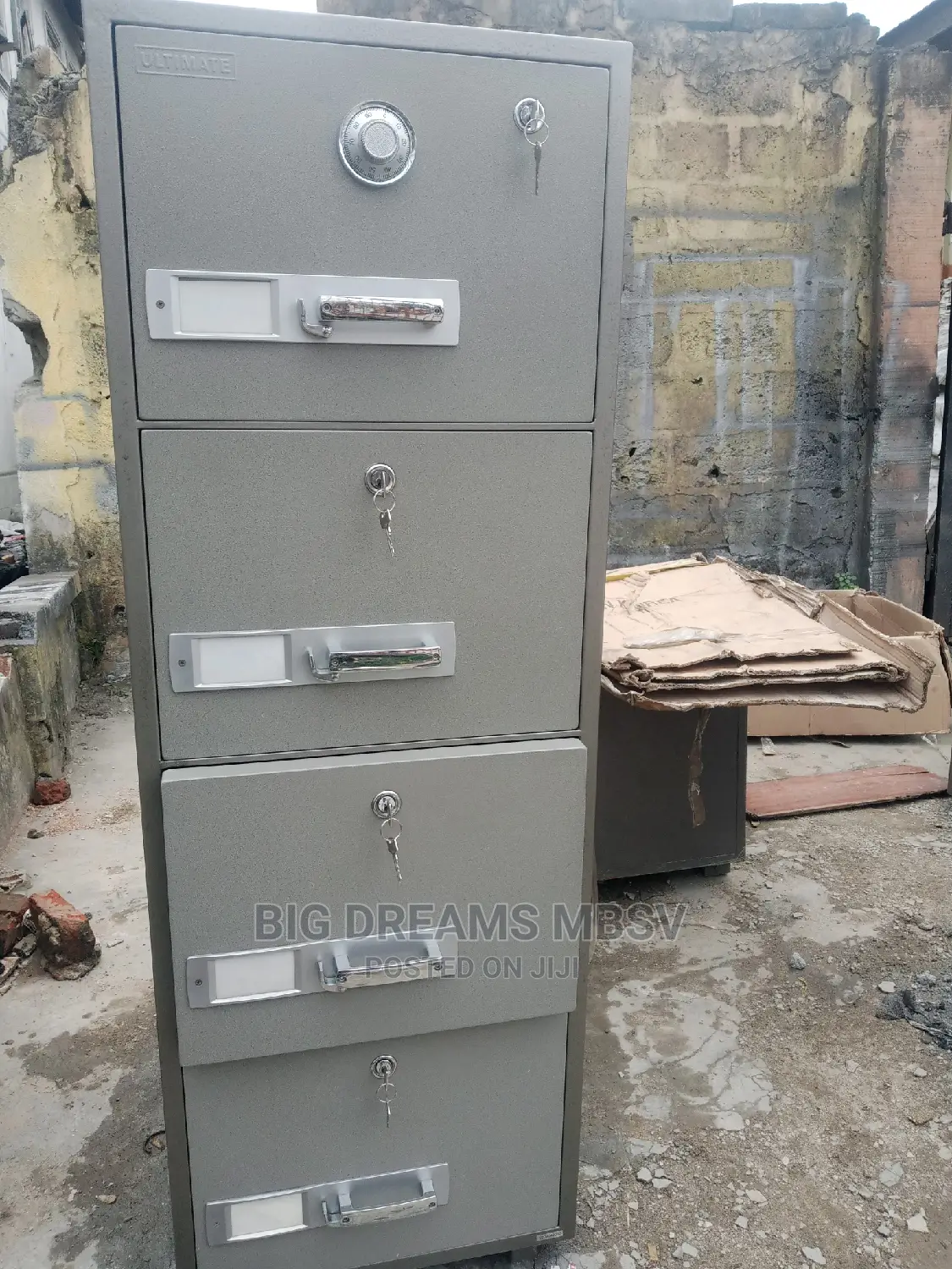 Chrom 4 Door Fireproof Safe