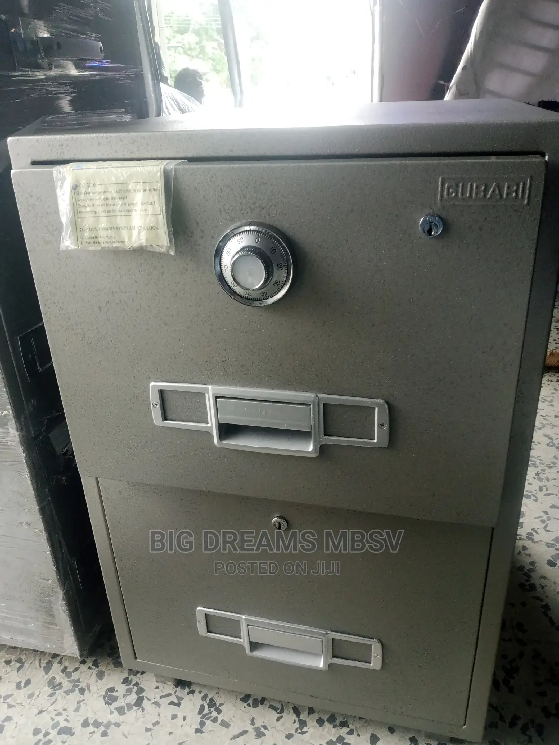 Flat 2 Door Safe