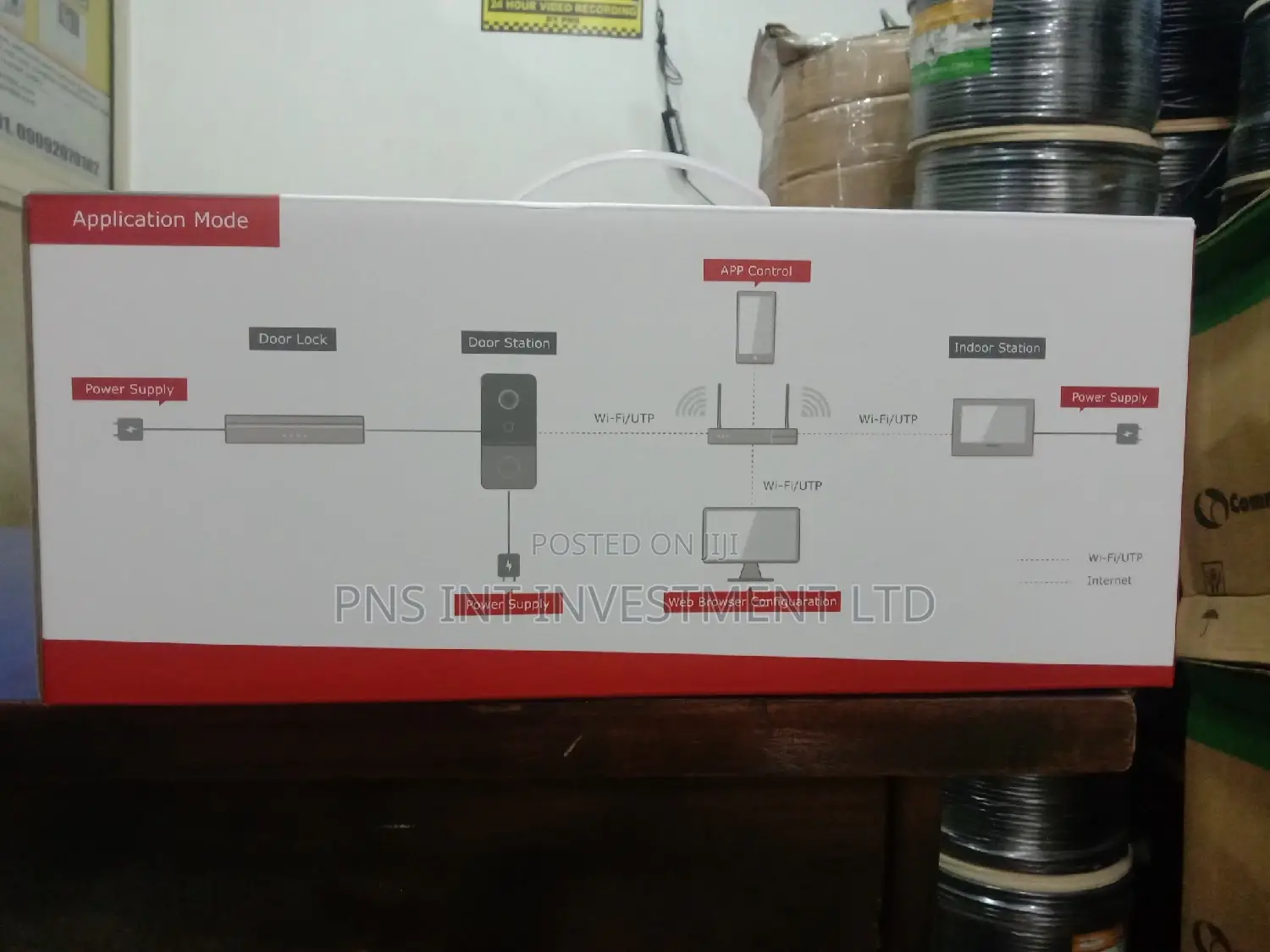 Hikvision IP Wireless Door Bell