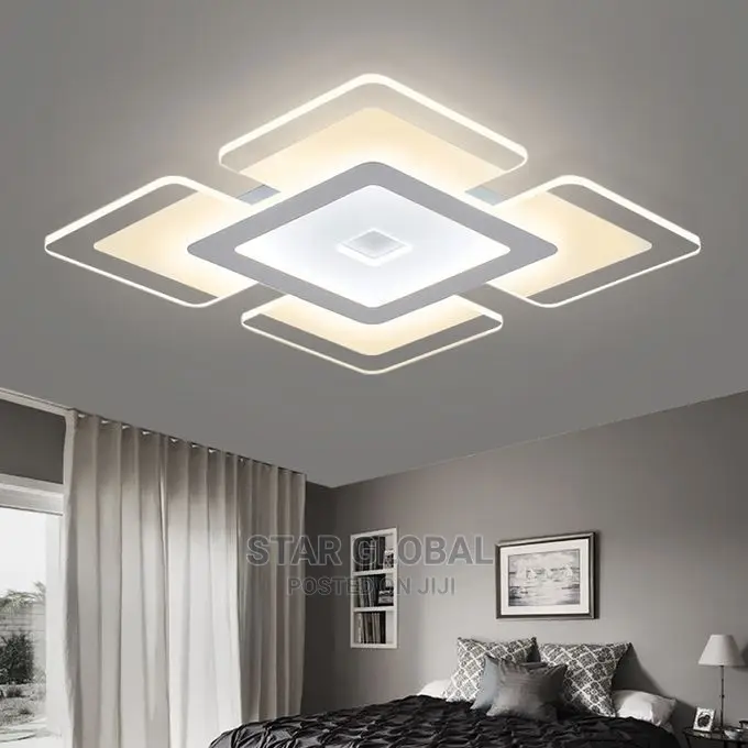 Acrylic Elegant Home Modern LED Ceiling Warm Light