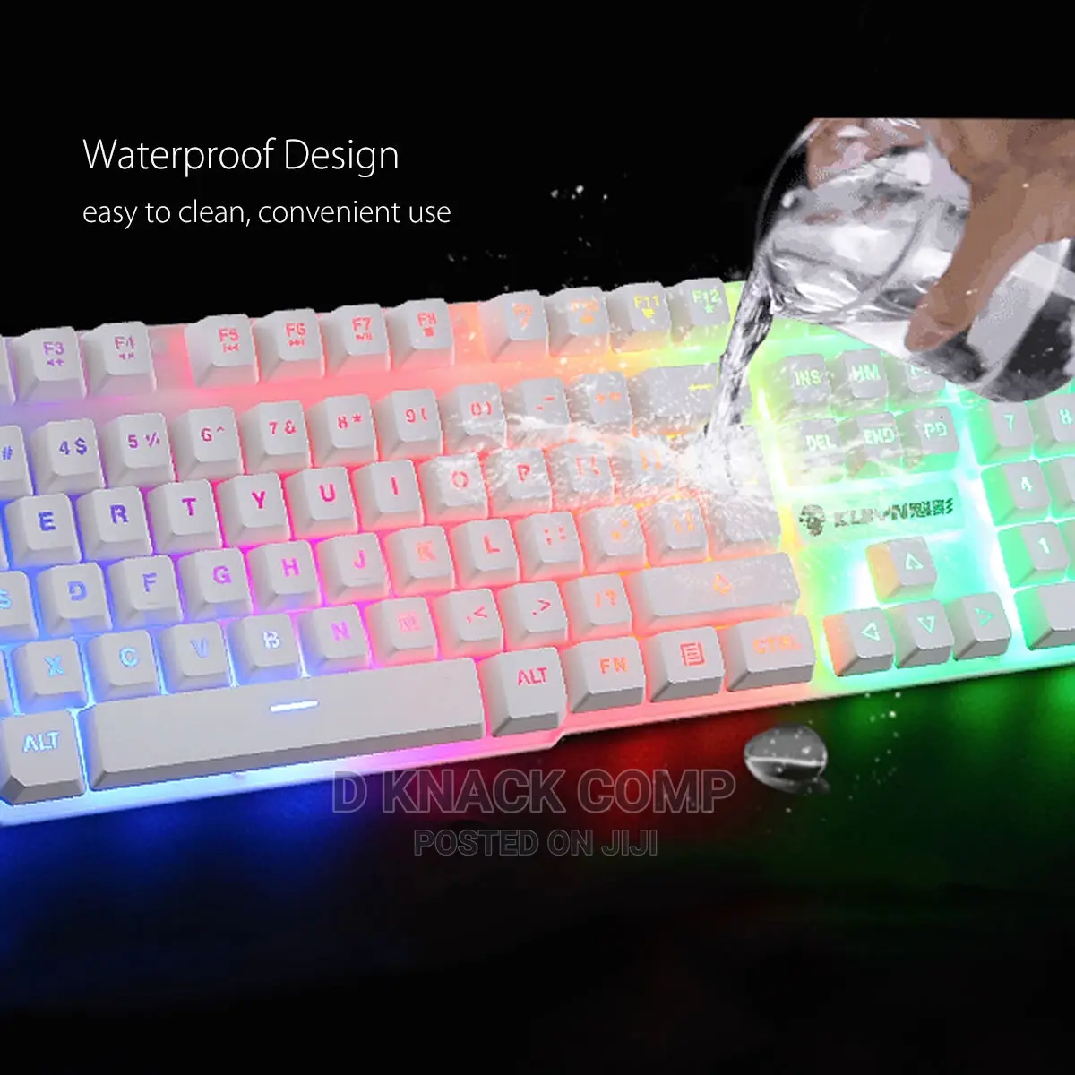 Backlight Gaming Keyboard 2400DPI 6 Buttons LED Gaming Mouse
