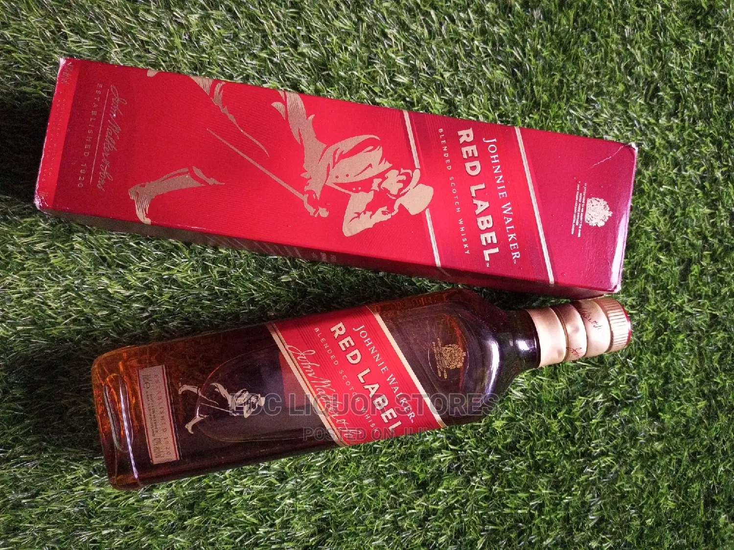 Red Label Jonnie Walker X12 Bottles