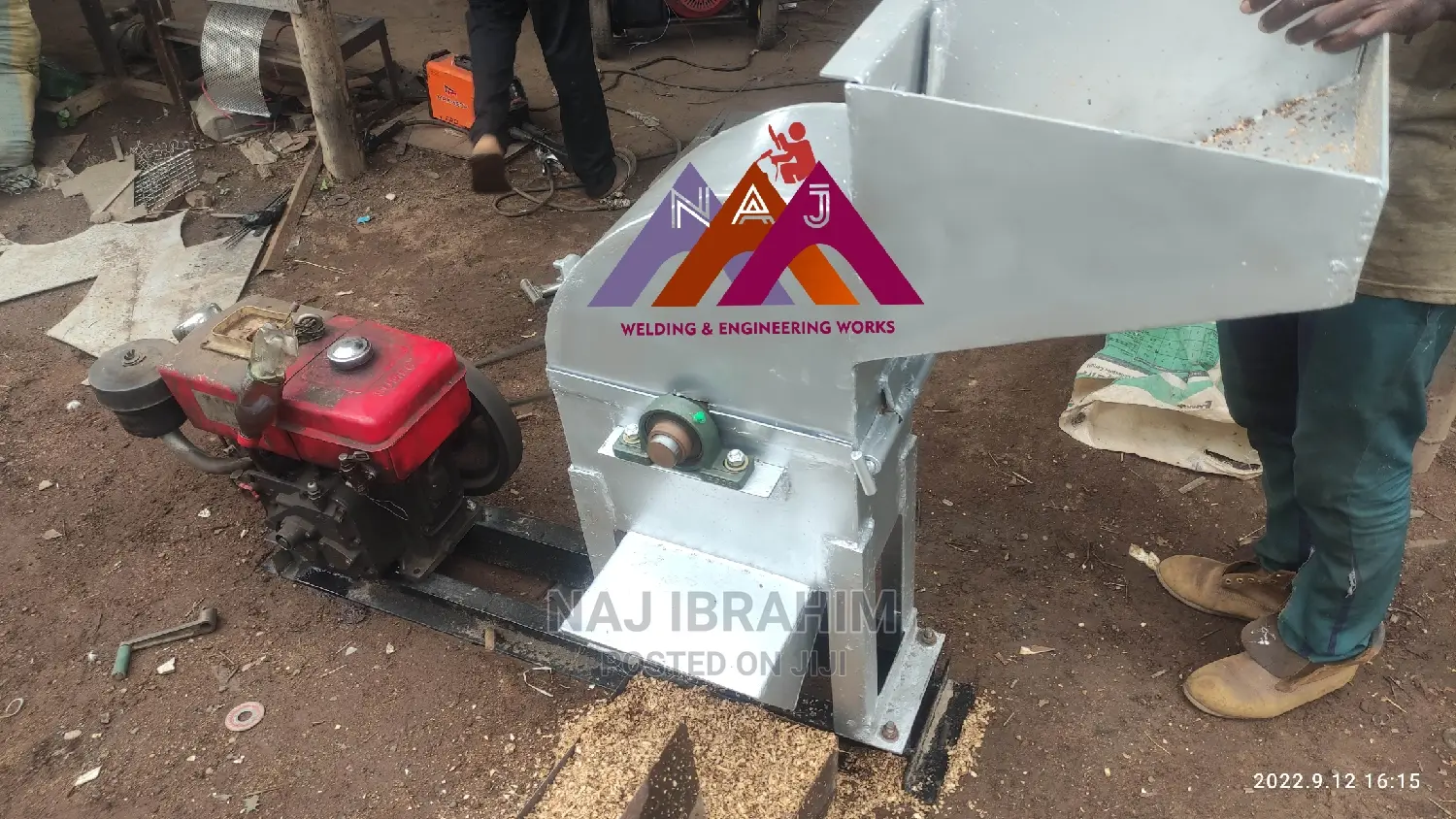 Cassava Peel Grinding Machine