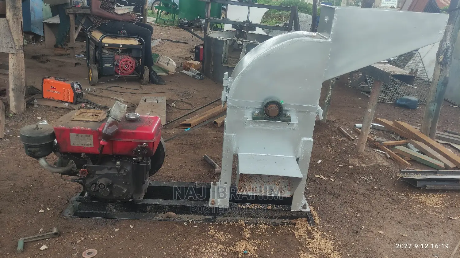 Cassava Peel Grinding Machine