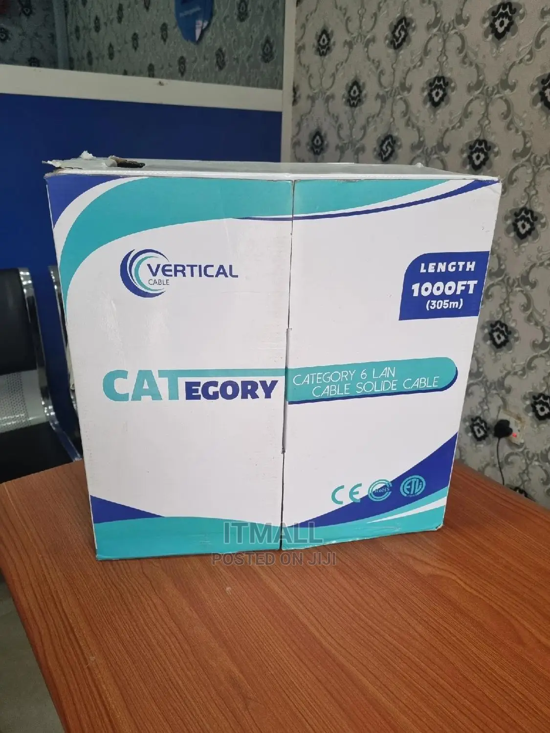Vertical Cat6 Cable