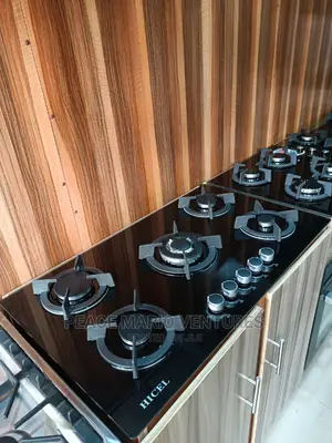 Hicel Original Cabinet Gas Cooker 5burner Glass With Waranty