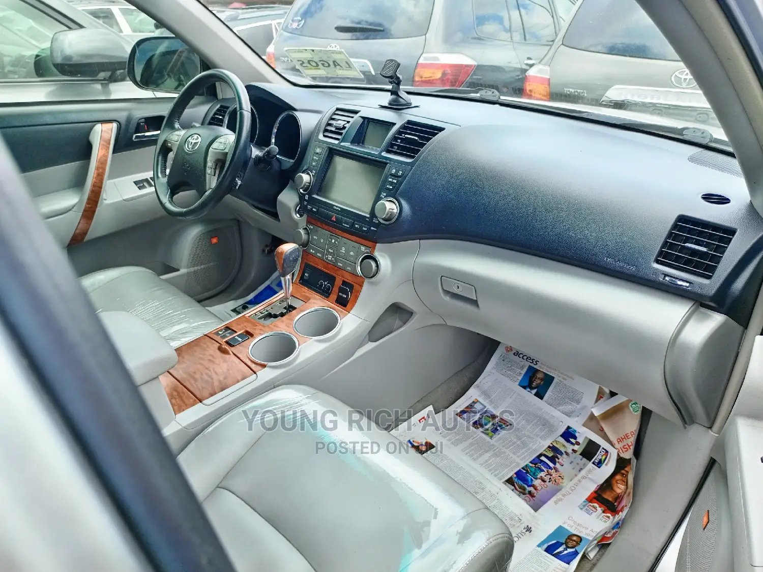 Toyota Highlander 2008 Silver