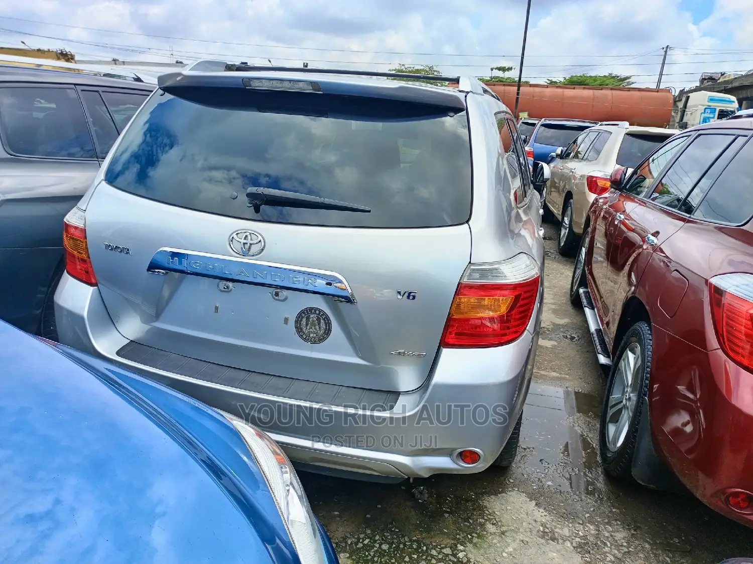 Toyota Highlander 2008 Silver
